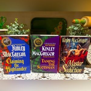 Lot of 3 Kinley MacGregor Books Hardcover Master Of Seduction